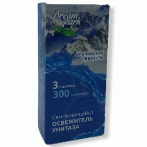 Освежитель для унитаза Dream Park самоклеящийся Альпийская свежесть 3шт