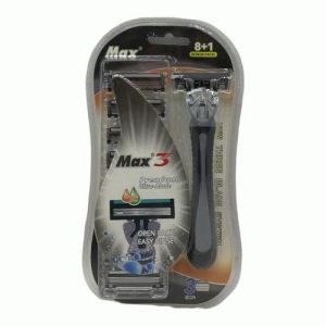 Станок для бритья Max 3 лезвия + 8 сменных кассет
