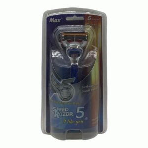Станок для бритья Max 5 лезвий + 1 сменная кассета