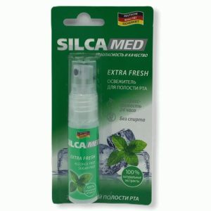 Спрей-освежитель для полости рта Silcamed 15мл Extra Fresh