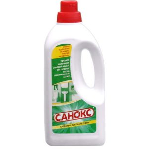 Чистящее средство: САНОКС 1,1кг для сантехники