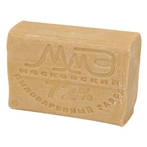 Мыло хозяйственное: 250г 72% без обёртки ММЗ