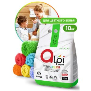 Grass: АЛПИ Эксперт 10кг порошок для стирки цветных вещей