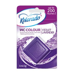 Таблетка для бачка унитаза WC Colour фиолетовый KOLORADO