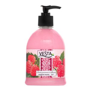 Жидкое мыло Лесная земляника и малина, 500мл. Vesta