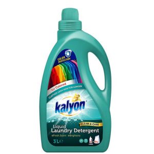 Жидкий стиральный порошок Kalyon для ЦВЕТНОГО белья 3 л ( 4шт ) KALYON