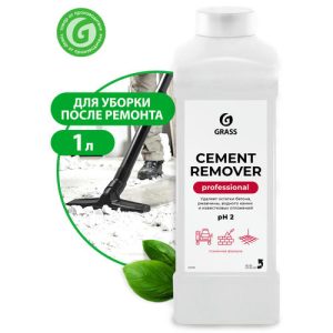 Средство для очистки после ремонта Cement Remover кан. Professional Grass 1000мл
