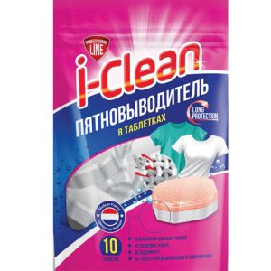 Пятновыводитель в таблетках (10 шт в пак.) I-Clean Romax