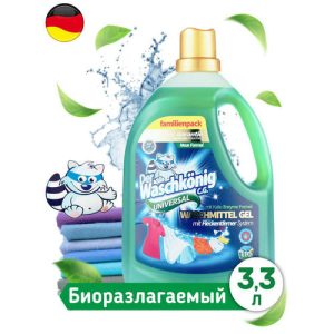 Гель для стирки Универсальный 3,305 мл 110 стирок Der Waschkonig