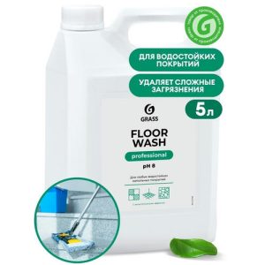 Нейтральное средство для мытья пола Floor wash Professional Grass 5000мл