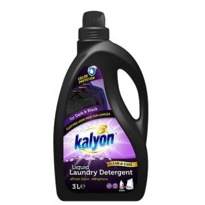 Жидкий стиральный порошок Kalyon для ЧЕРНОГО И ТЕМНОГО белья 3 л ( 4шт ) KALYON