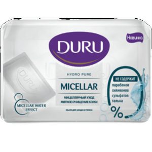 Мыло мицеллярное Hydro pure Duru 110гр