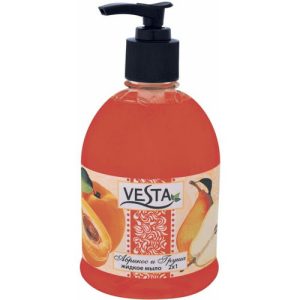 Жидкое мыло Абрикос и груша 500мл. Vesta