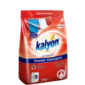 Порошок 3 кг Kalyon LOVELY парфюм универ. Красный ( 6шт ) KALYON