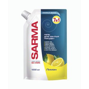 Средство для мытья посуды Лимон Sarma Невская косметика 1000мл