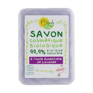 Мыло успокаивающее с маслом лаванды, La Cigale Bio Soap