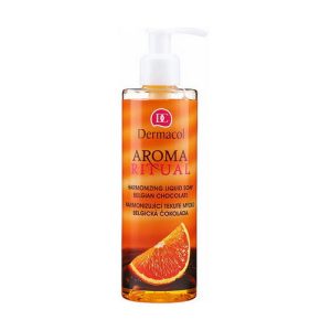 Жидкое мыло "Бельгийский шоколад", Dermacol Aroma Ritual Liquid Soap Belgian Chocolate