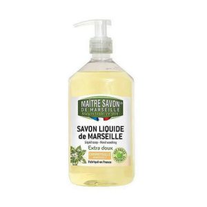 Жидкое марсельское мыло "Жимолость", Maitre Savon De Marseille Savon Liquide De Marseille Chevrefeuille Liquid Soap