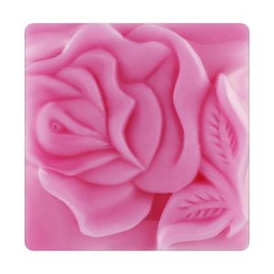 Глицериновое мыло "Роза", розовое, BioFresh Glycerin Soap
