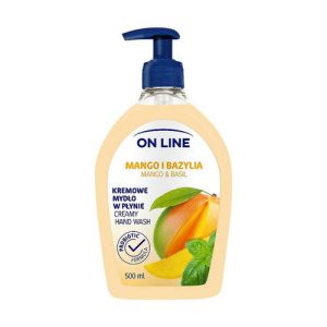 Жидкое мыло, On Line Mango & Basil Creamy Hand Wash