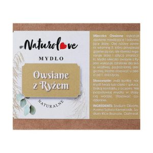Натуральное овсяное мыло, Naturolove Natural Soap