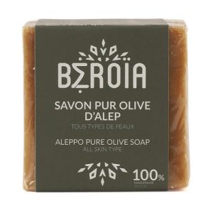 Оливковое мыло 100%, Beroia Aleppo Pure Olive Soap 100%
