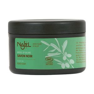 Мыло алеппское "Черное", без запаха, Najel Olive Oil Black Soap Fragrance Free