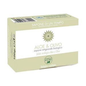 Органическое мыло "Алоэ и олива", Sapone Di Un Tempo Organic Soap Aloe And Olive