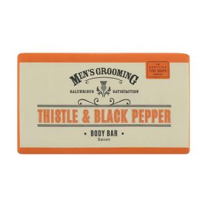 Мыло для тела, Scottish Fine Soaps Men's Thistle & Black Pepper Body Bar