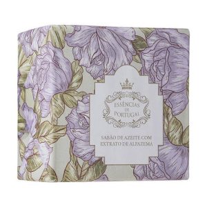 Мыло с оливковым маслом и экстрактом лаванды, сиреневые цветы, Essencias De Portugal Olive Oil Lavender Hand Soap