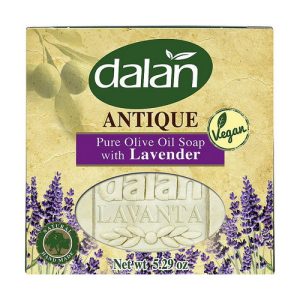 Твердое мыло с оливковым маслом, Dalan Antique Lavander Soap With Olive Oil 100%