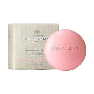 Парфюмированное мыло, Molton Brown Delicious Rhubarb & Rose Perfumed Soap