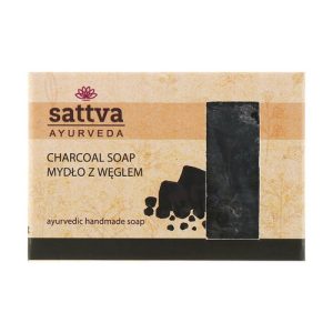 Мыло, Sattva Hand Made Soap Charcoal