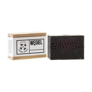 Натуральное мыло с углем, Cztery Szpaki Charcoal Detox Soap