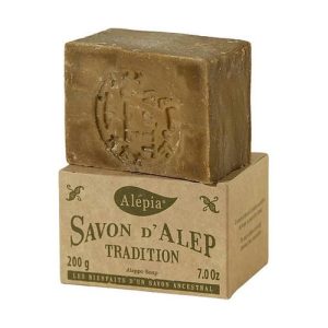 Традиционное алеппское мыло с лавровым маслом 1%, Alepia Authentic Tradition Aleppo Soap 1% Laurel