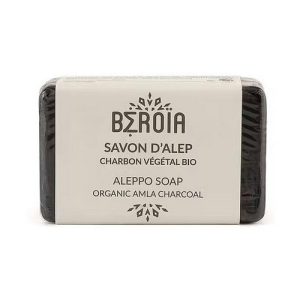 Мыло с органическим углем, Beroia Aleppo Soap With Organic Charcoal