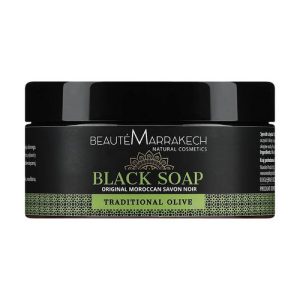 Натуральное черное мыло "Олива", Beaute Marrakech Savon Noir Black Soap