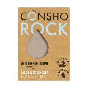 Мыло для тела "Тальк и календула", Bioearth Consho Rock Talc & Calendula