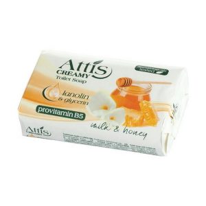 Туалетное мыло "Молоко и мед", Attis Natural Milk And Honey Soap