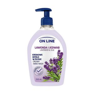 Жидкое мыло, On Line Lavender & Silk Creamy Hand Wash