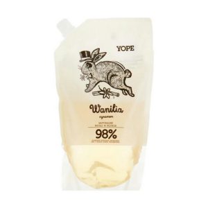 Жидкое мыло "Корица и ваниль", Yope Vanilla Natural Liquid Soap (дойпак)