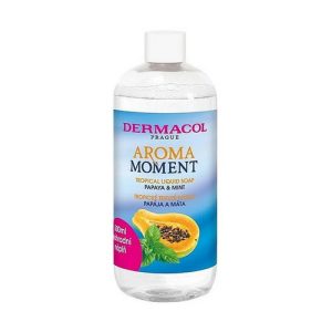 Жидкое мыло "Папайя и мята", Dermacol Aroma Moment Tropical Liquid Soap (сменный блок)