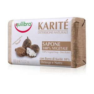 Мыло для тела "Карите", Equilibra Karite Line Natural Soap