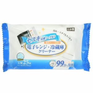 Салфетки влажные для кухонной техники Can do, с сесквикарбонатом натрия, 25 шт