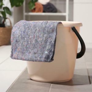 Тряпка для мытья пола PARLO, 50x60 см, хлопок, цвет серый