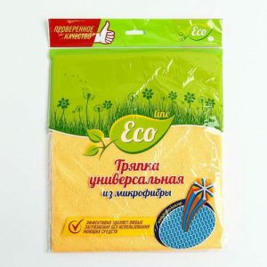 Тряпка"Русалочка" универсальная EСO LINE из микрофибры