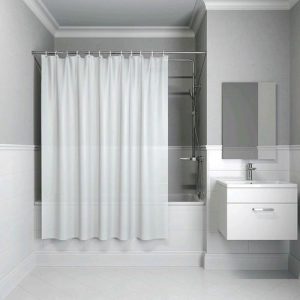 Штора для ванной комнаты IDDIS PEVA размер 180 x 180 см