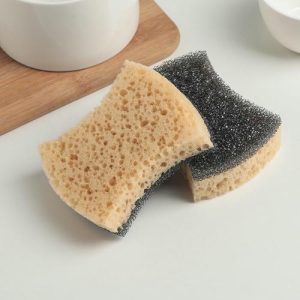 Набор губок для посуды, 11x7x3 см, 2 шт