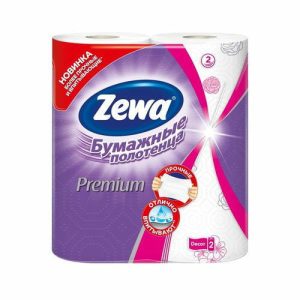 Бумажные полотенца Zewa Premium Decor, 2 слоя, 2 шт