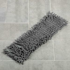 Насадка для плоской швабры ВОТ «Синель», 40x12 см, микрофибра букли, цвет серый